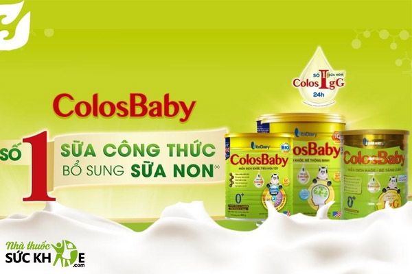 Sữa non dành cho trẻ sơ sinh Colosbaby 0-12 tháng
