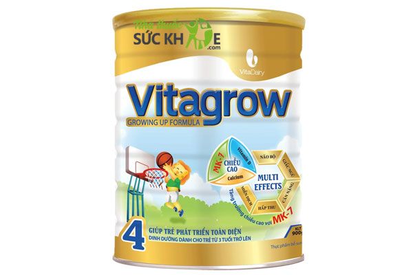Sữa cải cách và phát triển độ cao cho tới trẻ em lên 3 VitaGrow số 4,