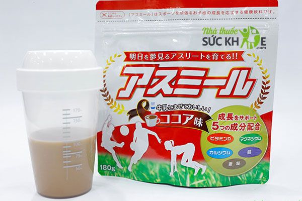Sữa tăng độ cao cho tới trẻ em kể từ 3 - 9 tuổi hạc Amisu Nhật Bản,