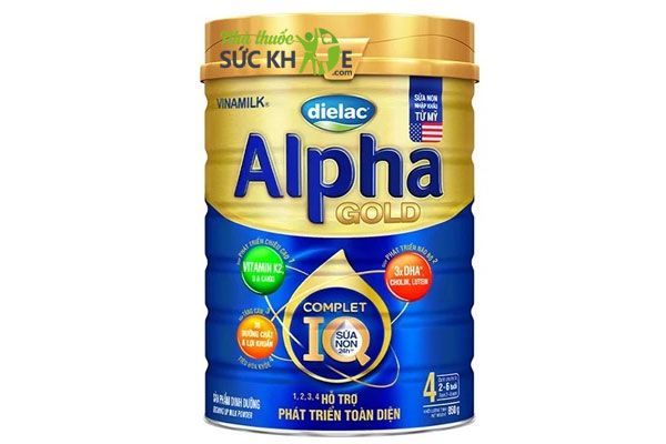 Sữa tăng đề kháng Dielac Alpha Gold Step 4