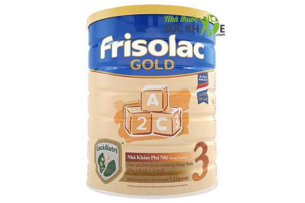 Sữa tăng sức đề kháng Frisolac Gold 3