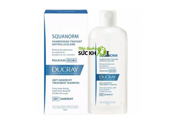 Dầu gội nam Ducray Squanorm Shampoo Dry Dandruff