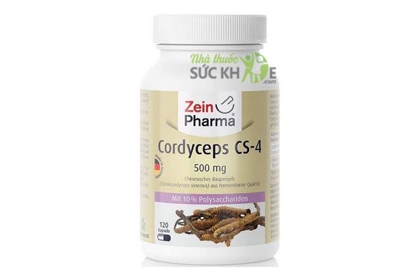 Đông trùng hạ thảo Zeinpharma Cordyceps CS-4 500mg