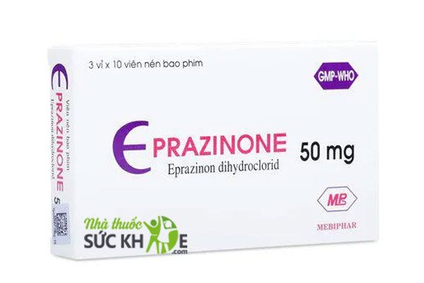 Eprazinone thuốc long đờm, trị viêm mũi, viêm phế quản
