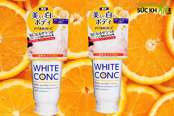 Kem tẩy tế bào chết Nhật White ConC Vitamin C