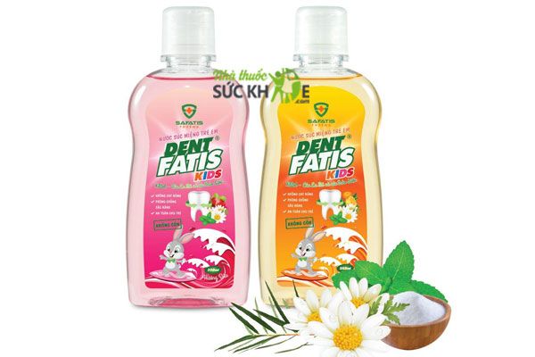 Nước súc miệng cho bé DentFatis Kids
