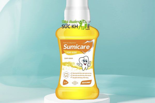 Nước súc miệng trẻ em Sumicare For Kids