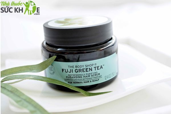 Sản phẩm tẩy tế bào chết da đầu The Body Shop Fuji Green Tea