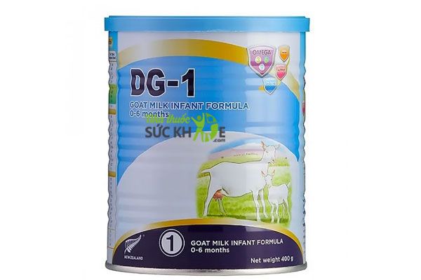 Sữa dê DG1 Newzealand cho bé từ 0 đến 6 tháng tuổi
