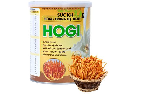Cách dùng đông trùng hạ thảo dạng bột Hogi