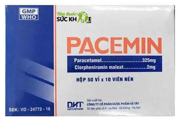 Thuốc cảm cúm sổ mũi Pacemin