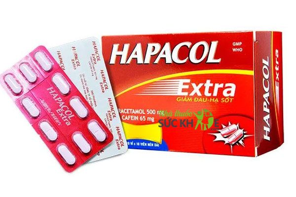 Thuốc giảm đau đầu nhanh Hapacol Extra