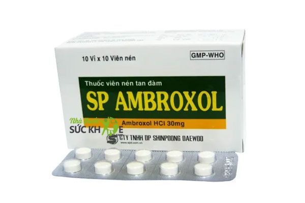 Thuốc long đờm SP Ambroxol HCL 30mg Shinpoong Daewoo