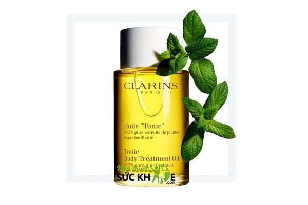 Trị rạn da tuổi dậy thì dạng dầu Clarins Tonic Body Treatment Oil
