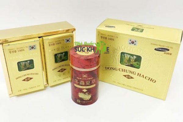 Viên uống đông trùng hạ thảo Dong Chung HaCho Red Gold