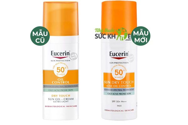Kem chống nắng Eucerin Sun Dry Touch Acne Oil Control 