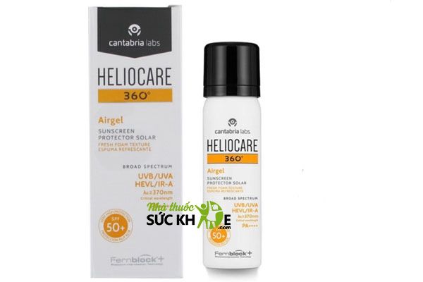 Xịt chống nắng Heliocare 360 Airgel