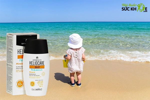 Kem chống nắng Heliocare 360 Pediatrics Mineral