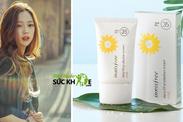 kem chống nắng Innisfree Daily UV Protection Cream Mild SPF35 PA+++