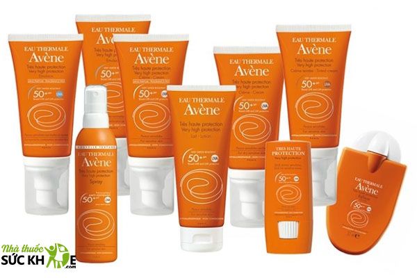 Kem chống nắng Avene an toàn và lành tính cho làn da