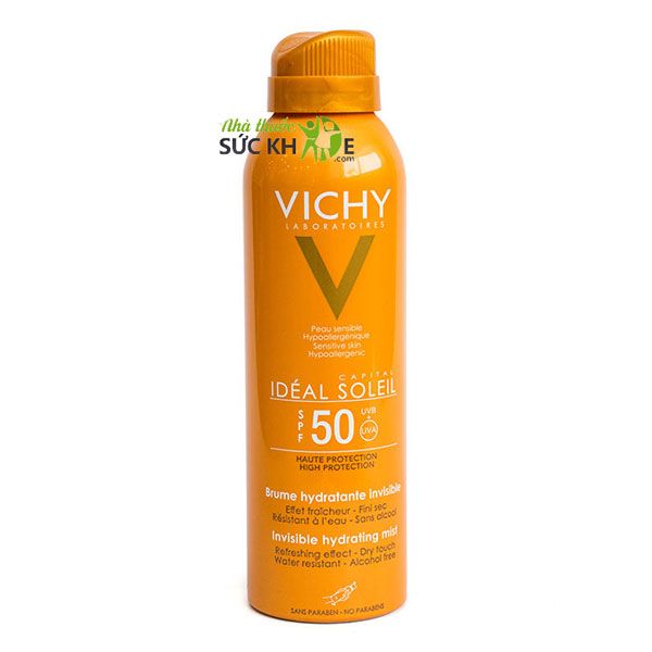 Kem chống nắng dạng xịt Vichy Ideal Soleil Face Mist