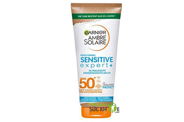 Kem chống nắng Garnier Ambre Solaire Sensitive Expert SPF 50+ 