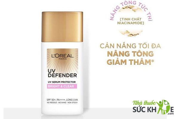 Kem chống nắng Loreal Bright And Clear 