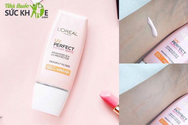 Kem chống nắng Loreal UV Perfect Instant White 