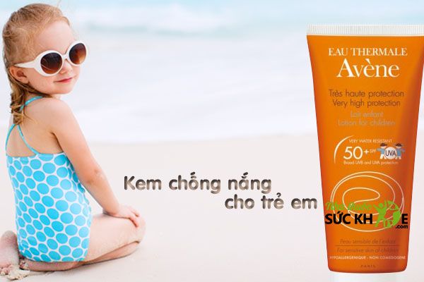 Kem chống nắng cho trẻ em Avene Very High Protection Lotion For Children 50+
