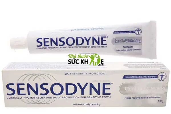 Sensodyne giảm ê buốt