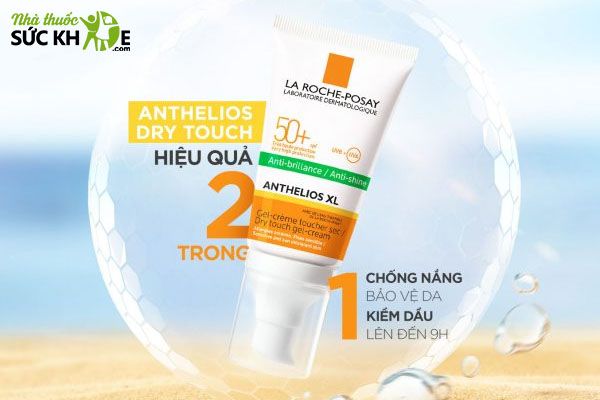 Kem chống nắng dạng Gel La Roche- Posay Anti- Shine Anthelios XL Dry Touch Gel- Cream