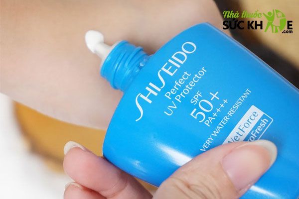 shiseido kem chống nắng sử dụng cho cả mặt và body