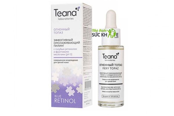 Tẩy tế bào chết hóa học Teana Blue Retinol Rejuvenating Peel 