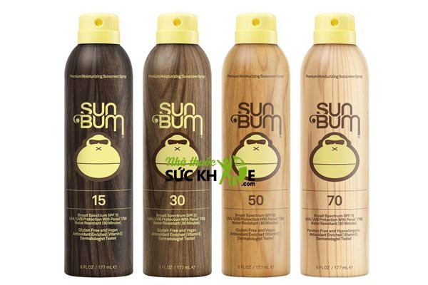Kem chống nắng dạng xịt SunBum Original Sunscreen Spray