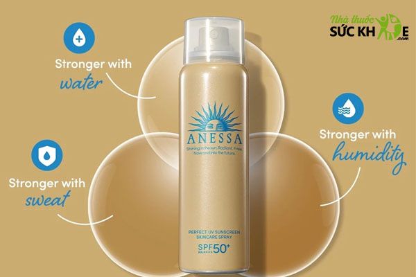 Xịt chống nắng Anessa UV Sunscreen Skincare Spray