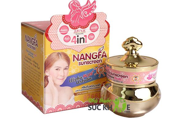Kem chống nắng Thái Lan Nangfa 4in1