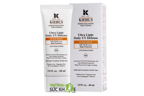 Kem chống nắng Kiehl's Ultra Light Daily UV Defense Sunscreen