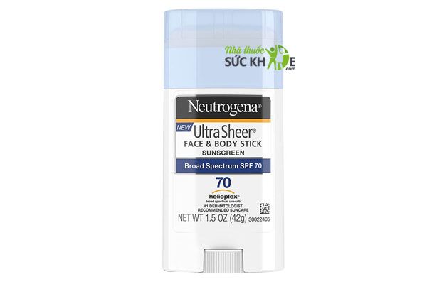 Kem chống nắng Neutrogena dạng lăn Ultra Sheer Face & Body Stick