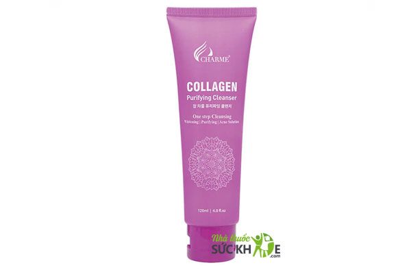 Sữa rửa mặt Charme Collagen Purifying Cleanser