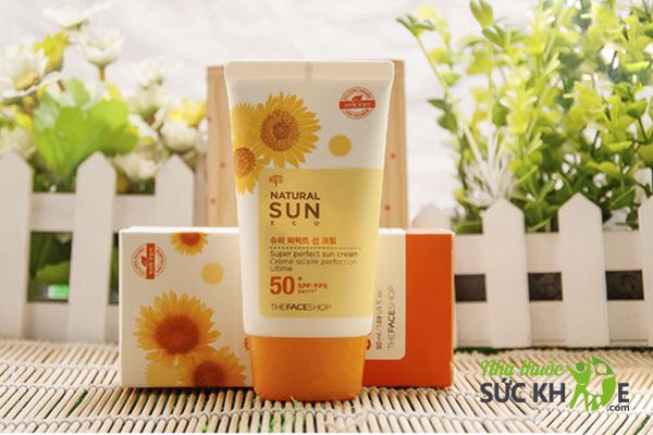 Kem chống nắng The Face Shop Super Perfect Sun Cream 
