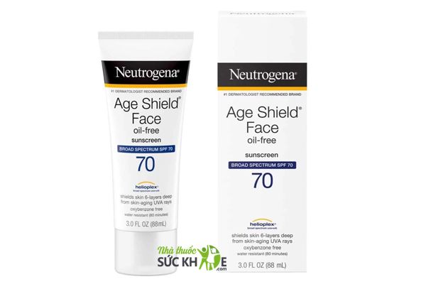 Kem chống nắng Neutrogena Age Shield Face SPF 70 