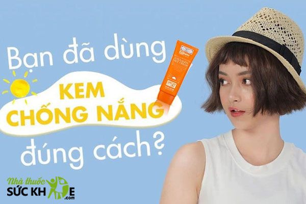 Thoa kem chống nắng đúng cách giúp bảo vệ da hiệu quả hơn