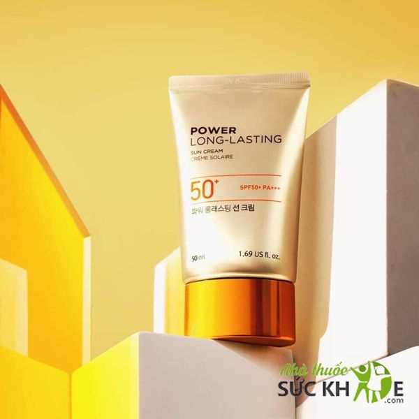 Kem chống nắng Natural Sun SPF50+ PA+++ The Face Shop Eco Power Long-Lasting 