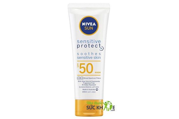 Kem chống nắng Nivea Sensitive Protect Soothes Sensitive Skin 