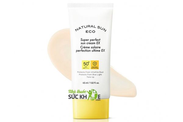 Kem chống nắng The Face Shop Natural Sun Eco Super Perfect Sun Cream 