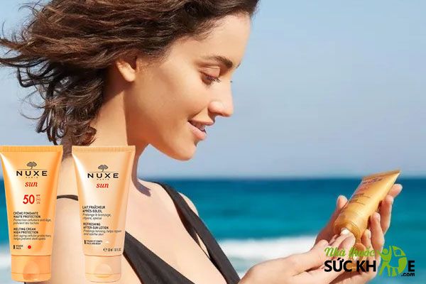 Kem chống nắng dành cho da mặt nhạy cảm Nuxe Sun Creme Fondante For Face