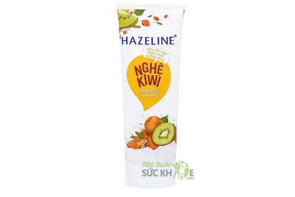 Sữa rửa mặt Hazeline nghệ kiwi 