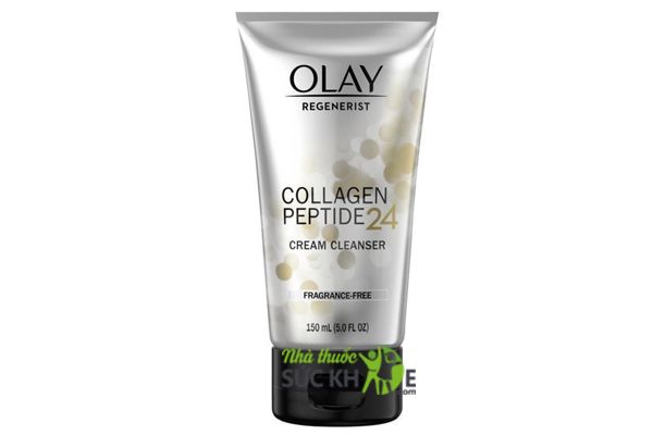 Sữa rửa mặt Olay Collagen Peptide 4 Cream Cleanser 
