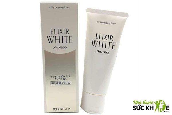 Sữa rửa mặt Shiseido dưỡng trắng da Elixir White Purify