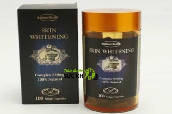 Viên uống trắng da Glutathione của Úc Optimol